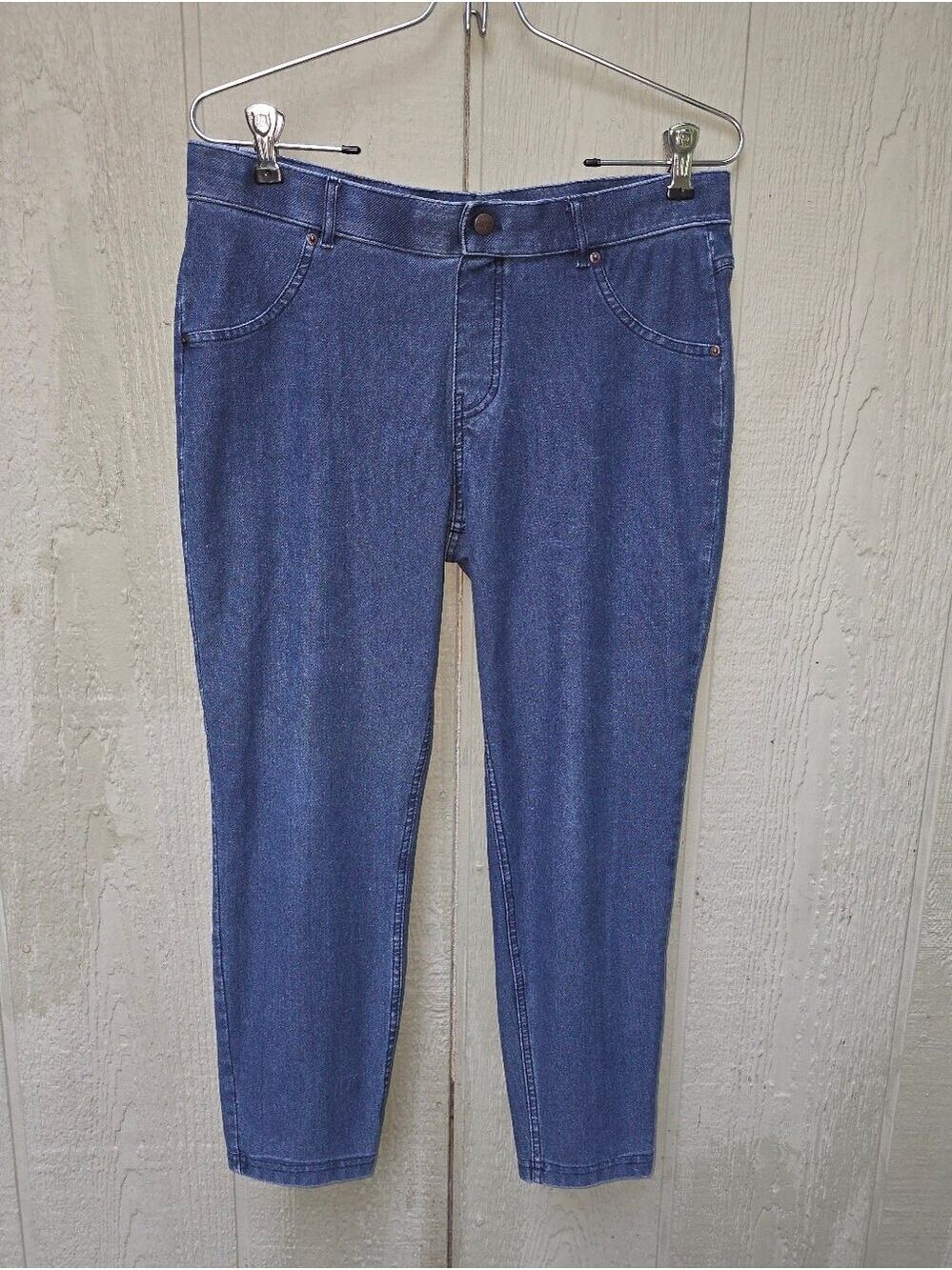 HUE Blue Pull On Jeggings #CAP6 - Picture 14 of 14